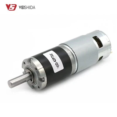 12v 42 मिमी डीसी प्लैनेटरी गियर मोटर